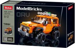 SLUBAN Model Bricks Auto americk vz SUV 302 dlk + 1 figurka STAVEBNICE - zvtit obrzek