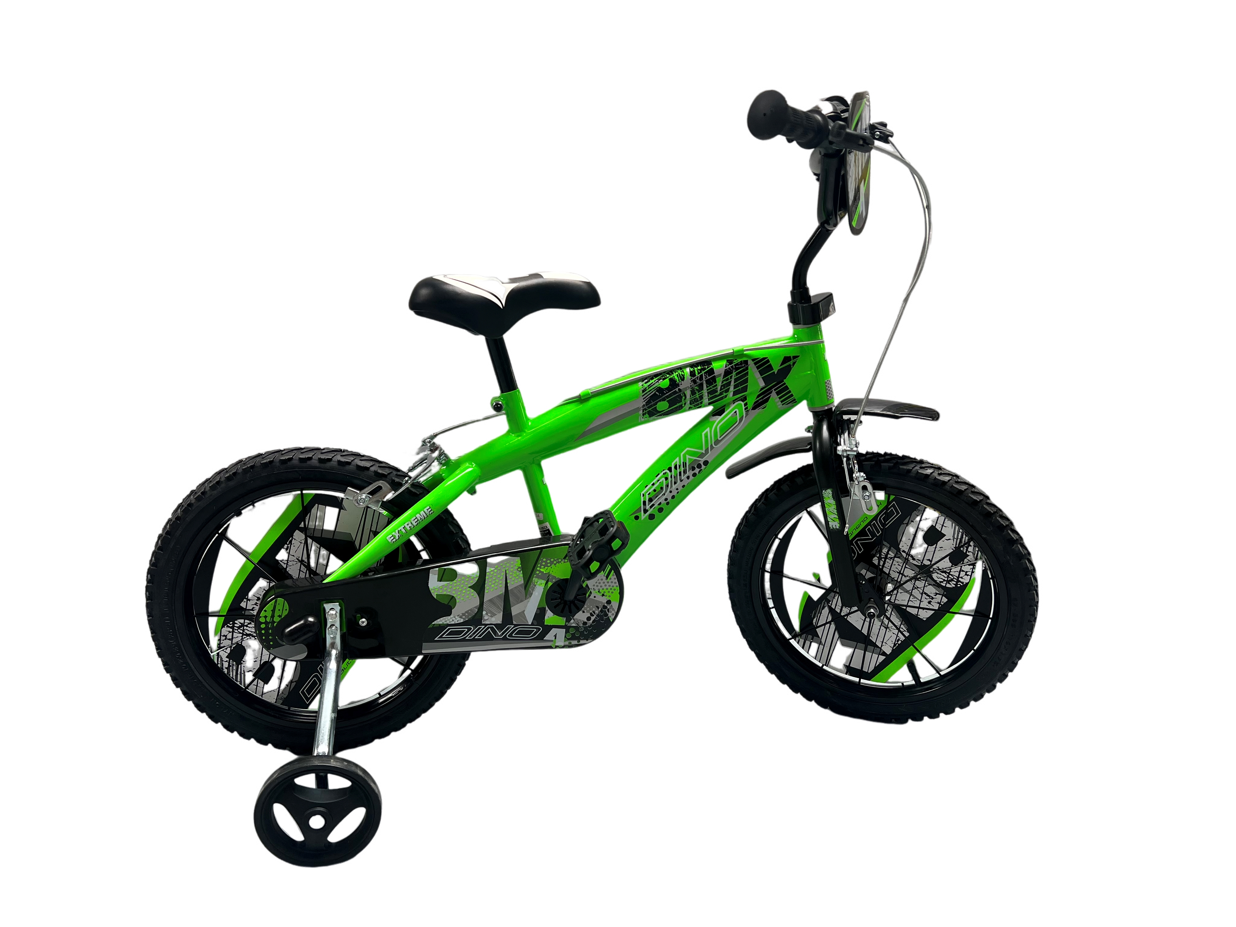 Dětské kolo Dino Bikes BMX 165XC 16" zelené