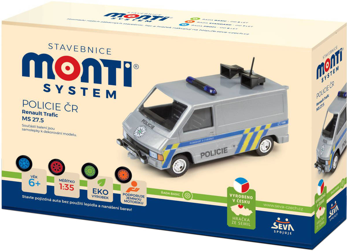 SEVA Monti System 27.5 Auto Policie ČR Renault Trafic MS27.5 0102-27.5