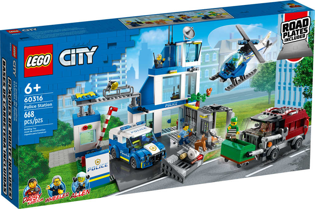 Fotografie LEGO City 60316 Policajná stanica - LEGO Lego