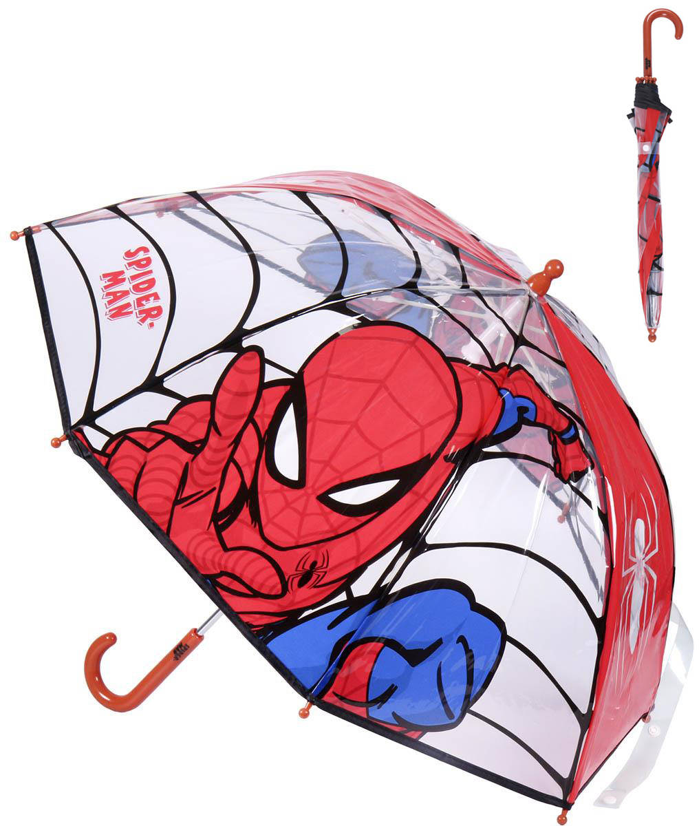 Deštník dětský manuální 45x71cm Spiderman klučičí