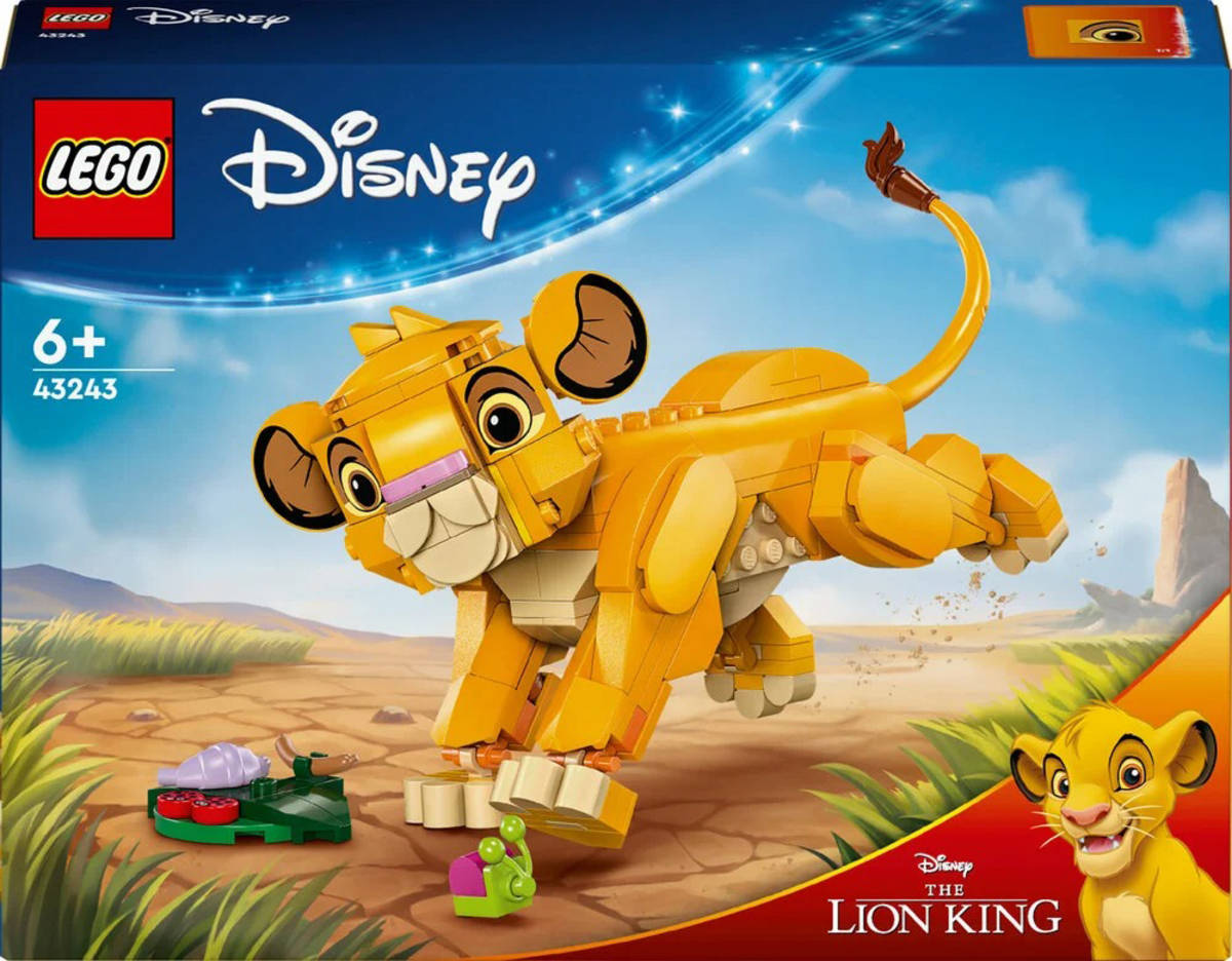LEGO DISNEY Lví Král: Lvíče Simba 43243 STAVEBNICE