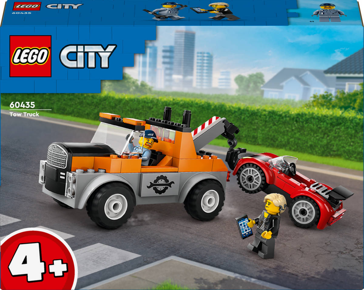 LEGO CITY Auto odtahový vůz a oprava sporťáku 60435 STAVEBNICE