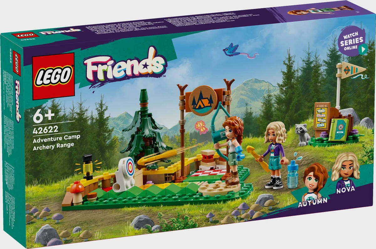 LEGO FRIENDS Lukostřelnice na dobrodružném táboře 42622 STAVEBNICE