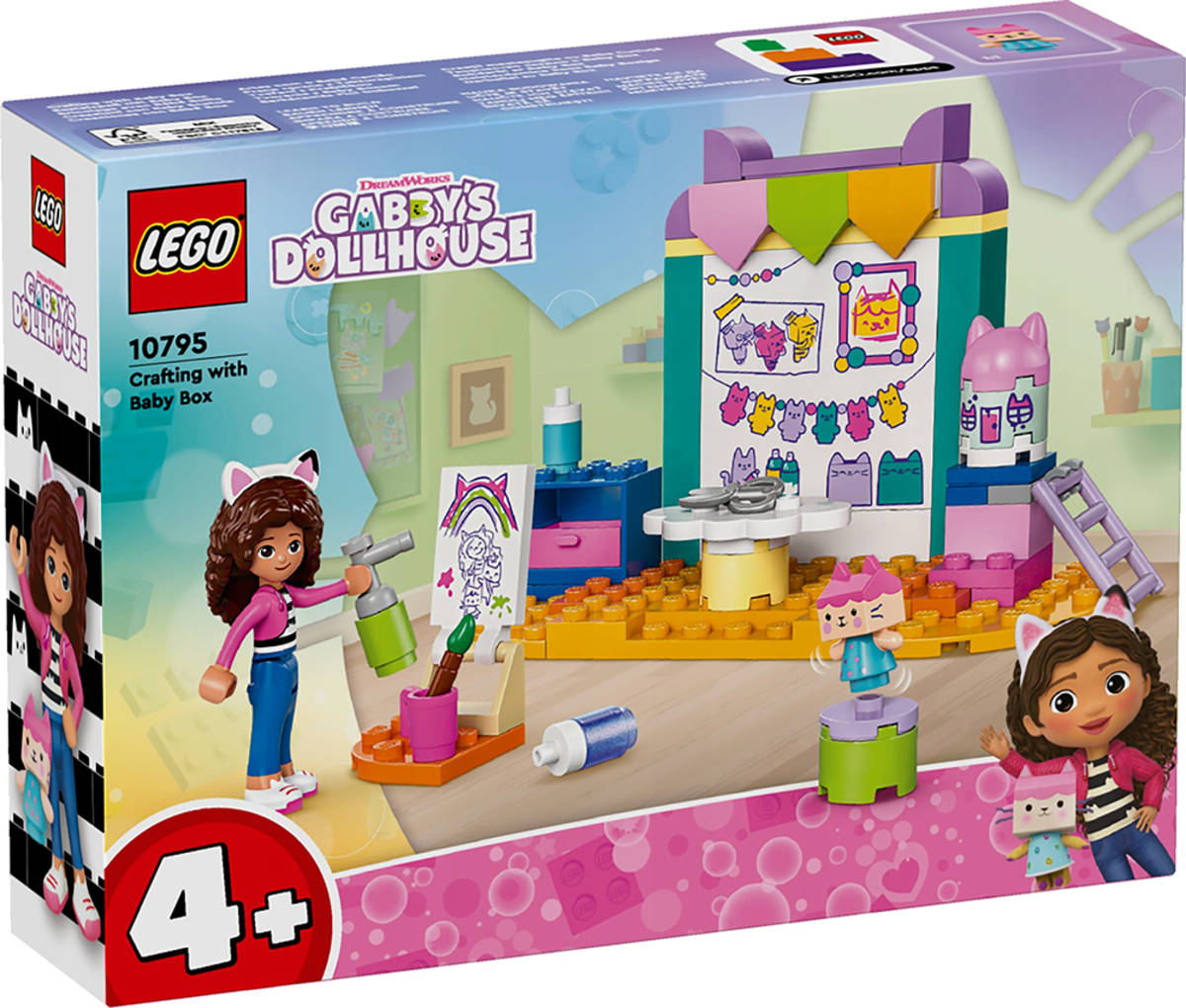 LEGO GABBYS DOLLHOUSE Tvoření s Krabičkou 10795 STAVEBNICE
