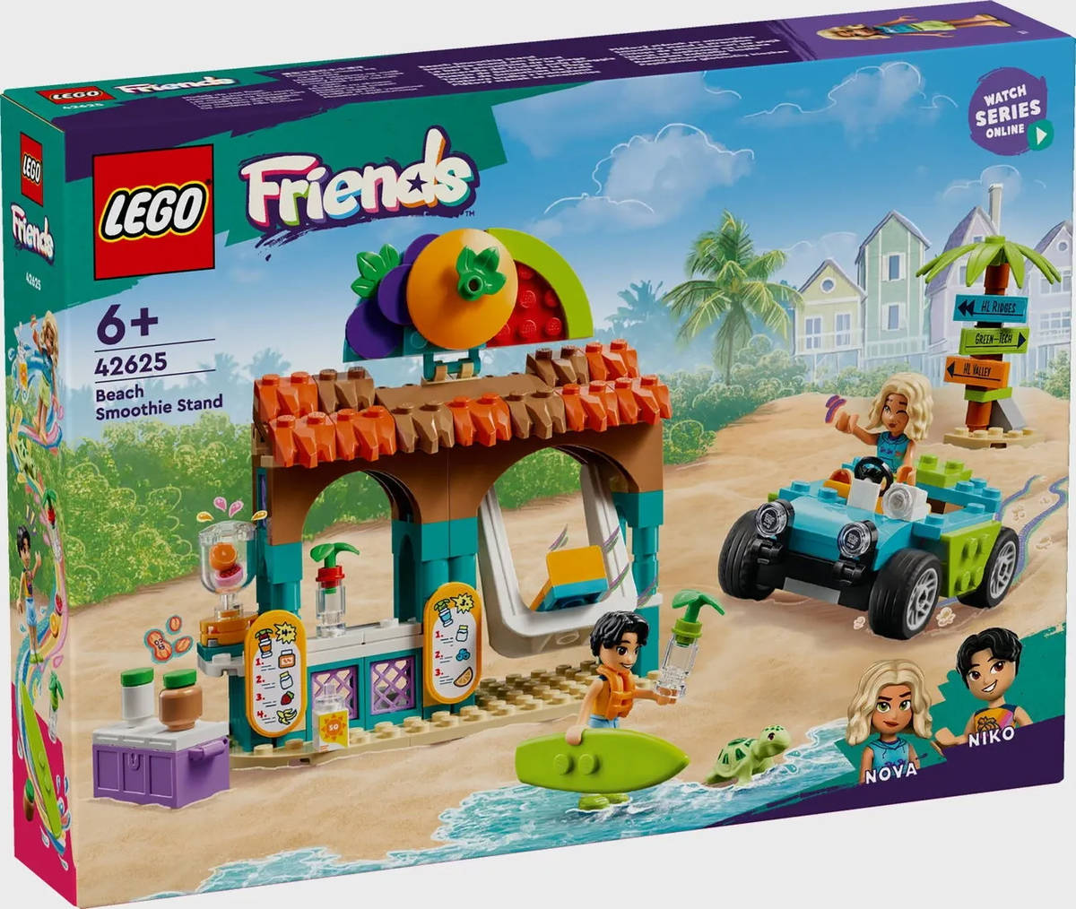 LEGO FRIENDS Plážový stánek se smoothies 42625 STAVEBNICE