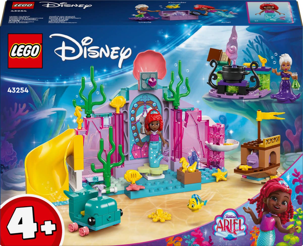 LEGO DISNEY PRINCESS Ariel a její křišťálová jeskyně 43254 STAVEBNICE