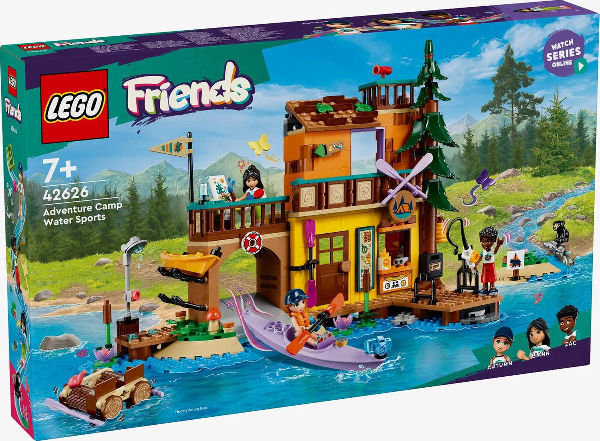 LEGO FRIENDS Dobrodružný tábor s vodními sporty 42626 STAVEBNICE