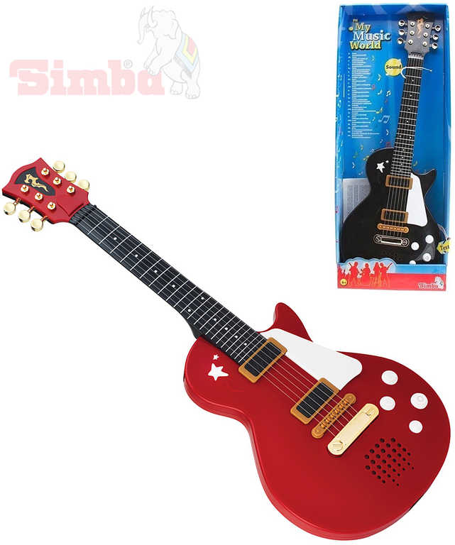 Fotografie SIMBA - Rocková kytara, 56 cm, 2 druhy SIMBA
