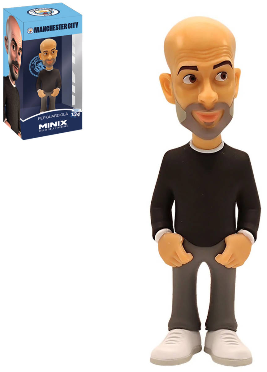 MINIX Figurka sběratelská Pep Guardiola (Manchester City FC) fotbalové hvězdy